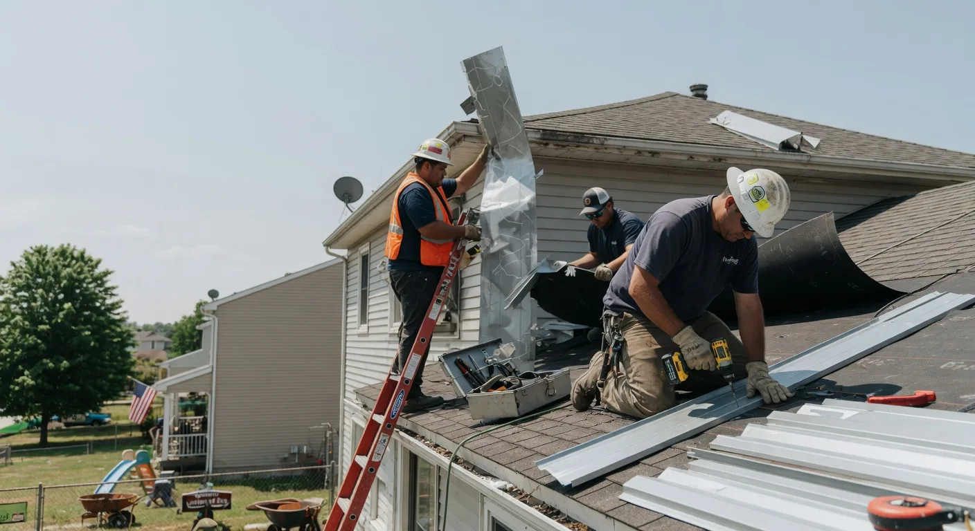 Metal Roofing Installation in Mcadoo, TX near me